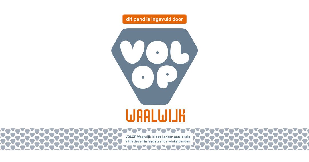 De poster van VOLOP Waalwijk is binnen